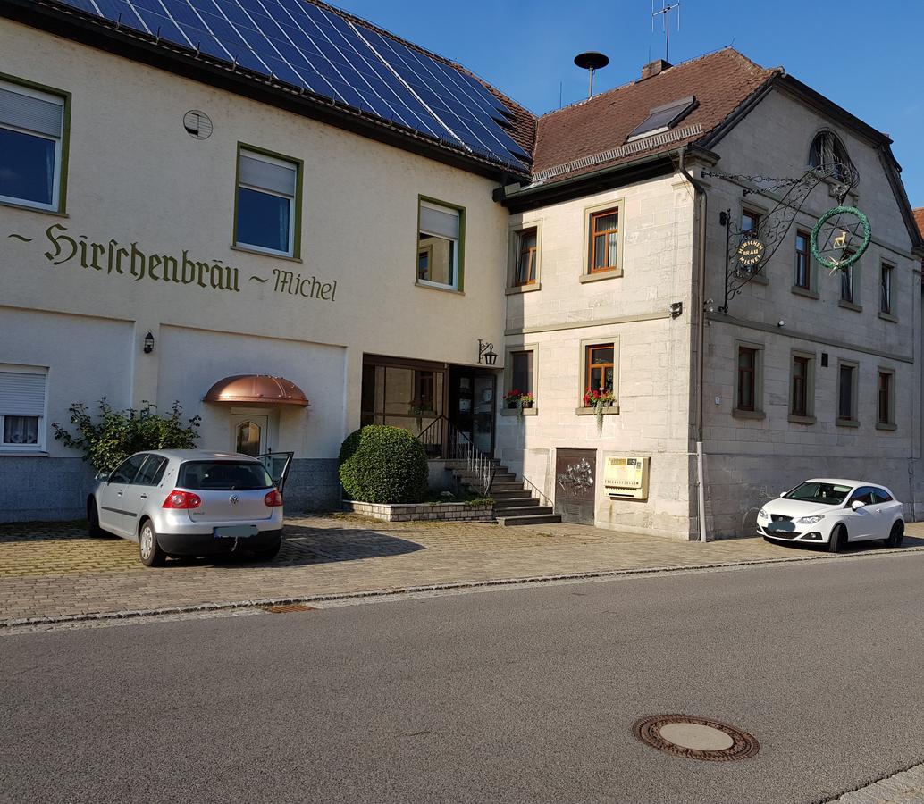 Gasthof Hirschenbraeu Michel Rauhenebrach Екстериор снимка